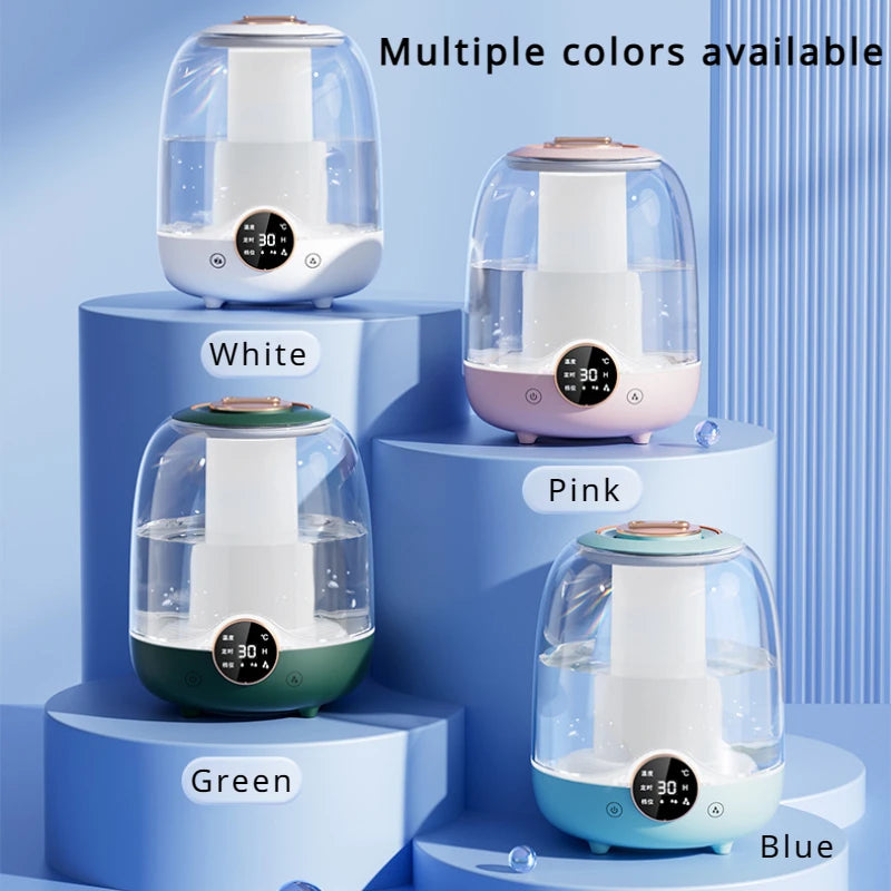 Double Spray 3L High Capacity Humidifier Colorful Lighting Household Office Desktop High Fog Air Humidifier Air Purifier