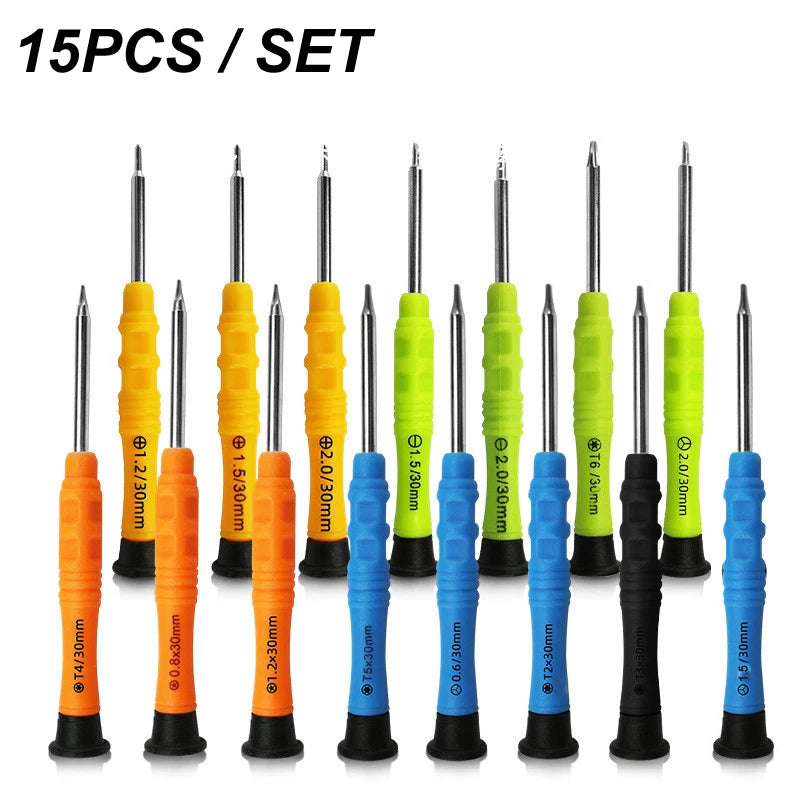 28/37/44 in1 Screw Screwdriver Spudger Pry Opening Repair Tool Kit For Mobile Phone iPhone Android Replacement DIY Hand Tools