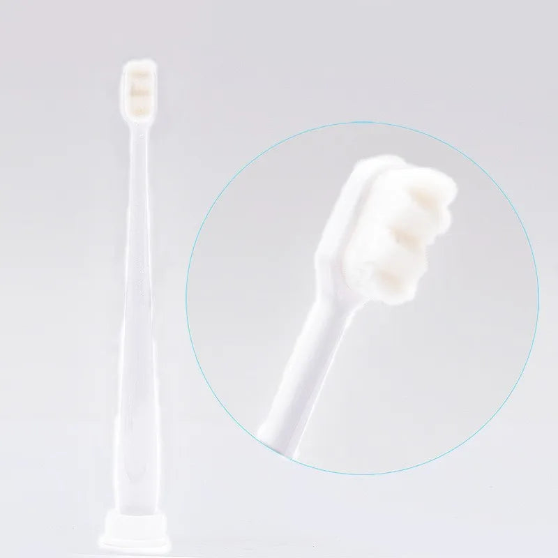 Environmentally Toothbrush Ultra-fine Soft Toothbrush Deep Cleaning soft brush teeth Adult kids Manual Toothbrush For Oral Care