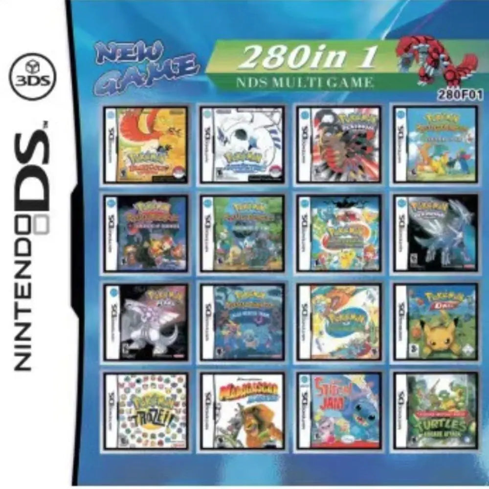 3DS NDS Game Card Combined Card 23 In 1 NDS Combined Card NDS Cassette 482 IN1 280 4300 0