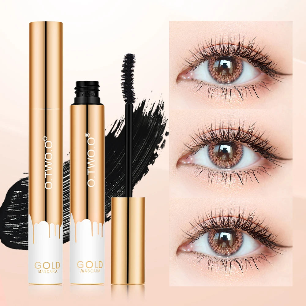 O.TWO.O Professional Volume Curled Lashes Black Mascare Waterproof Curling Tick Eyelash Lengtheing 3D Eye Makeup Mascara