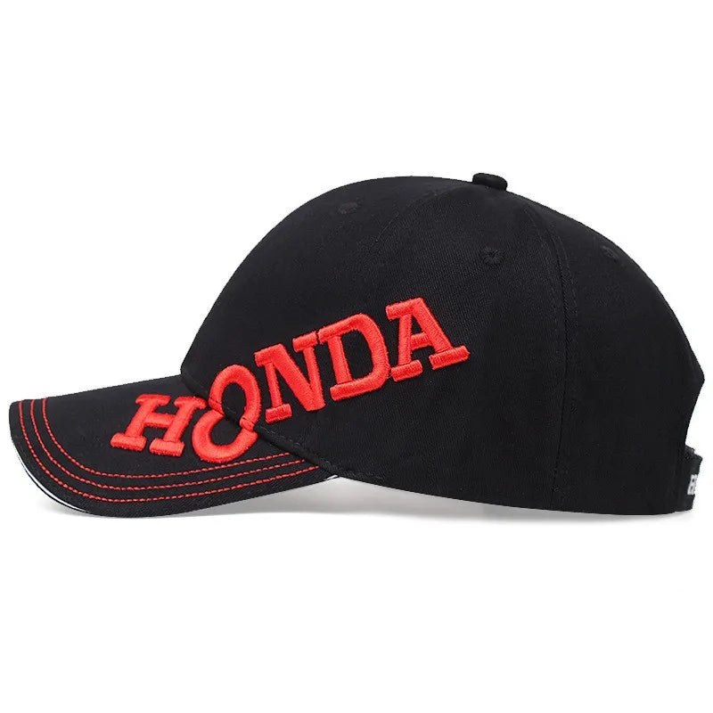 HONDA Car Baseball Cap Cotton Embroidery Women's Outdoor Sunscren Sun Hat Men's Golf Hat Best Acessores for Honda Cars