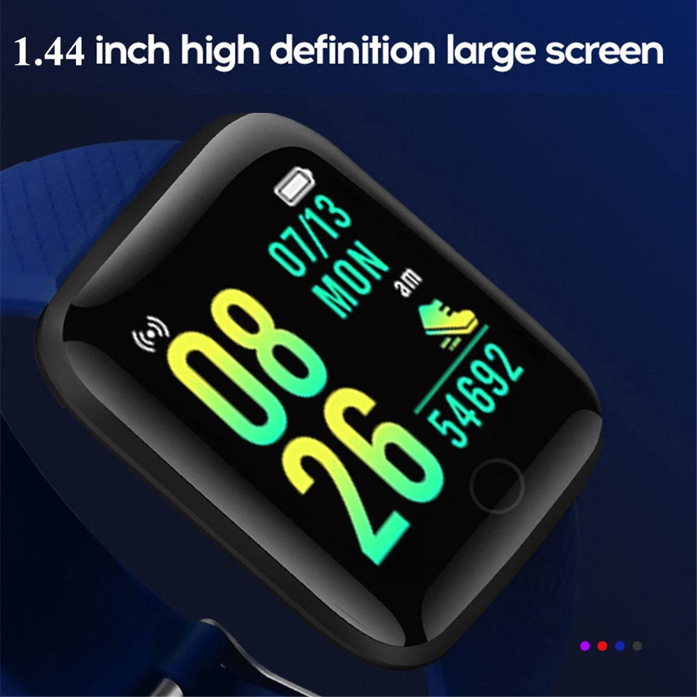 New Smart Watches 116 Plus Heart Rate Watch Men & Women Smart Wristband Sports Watches Smart Band Waterproof Smartwatch