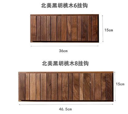 Wood Wall Hook Creative Piano Keys Wall Hanging Plate Coat Rack Doorway Hallway Living Room Hanger Behind the Door Wall Hanging