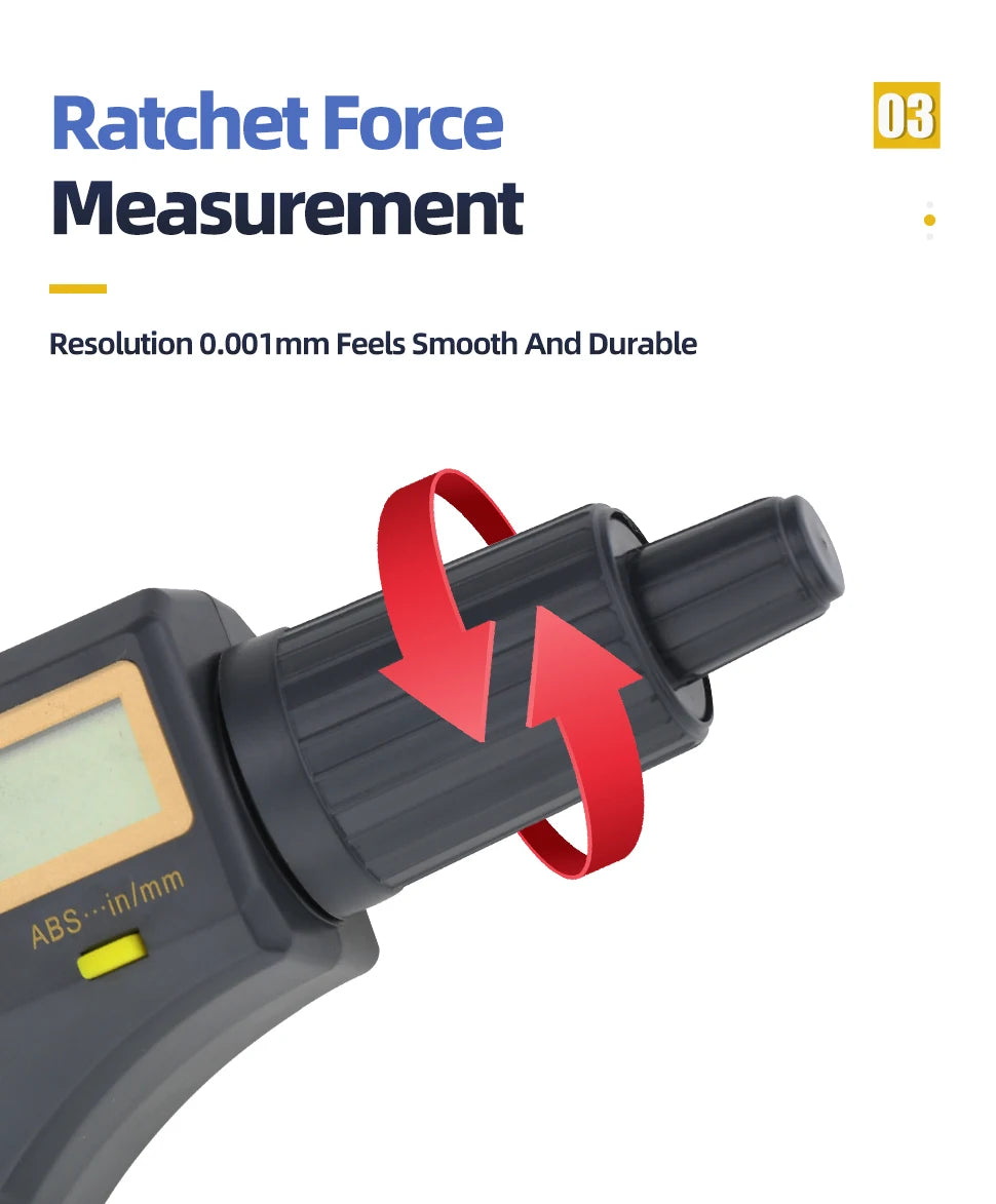 0-25mm External Micrometer Digital Micrometer Measuring Tools Micro Meter Gauges For Measurement Outside Micrometers Electronic