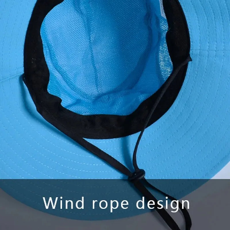 Xinbaoguan 100% Polyester 9002 Summer Outdoor Sun Hat, Breathable Sun Hat, Folding Sun Hat, Female Ponytail Hole Fisherman Hat