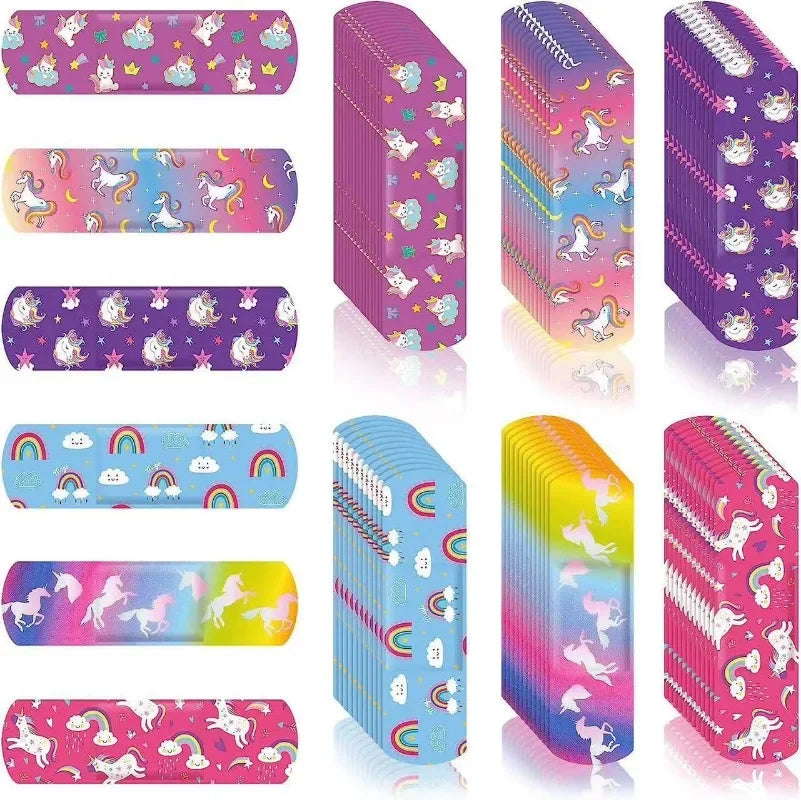 40pcs 50pcs 60pcs Per Set Cartoon Band Aid Sticking Plaster for Wound Dressing Patch Children Kids Woundplast Adhesive Bandages