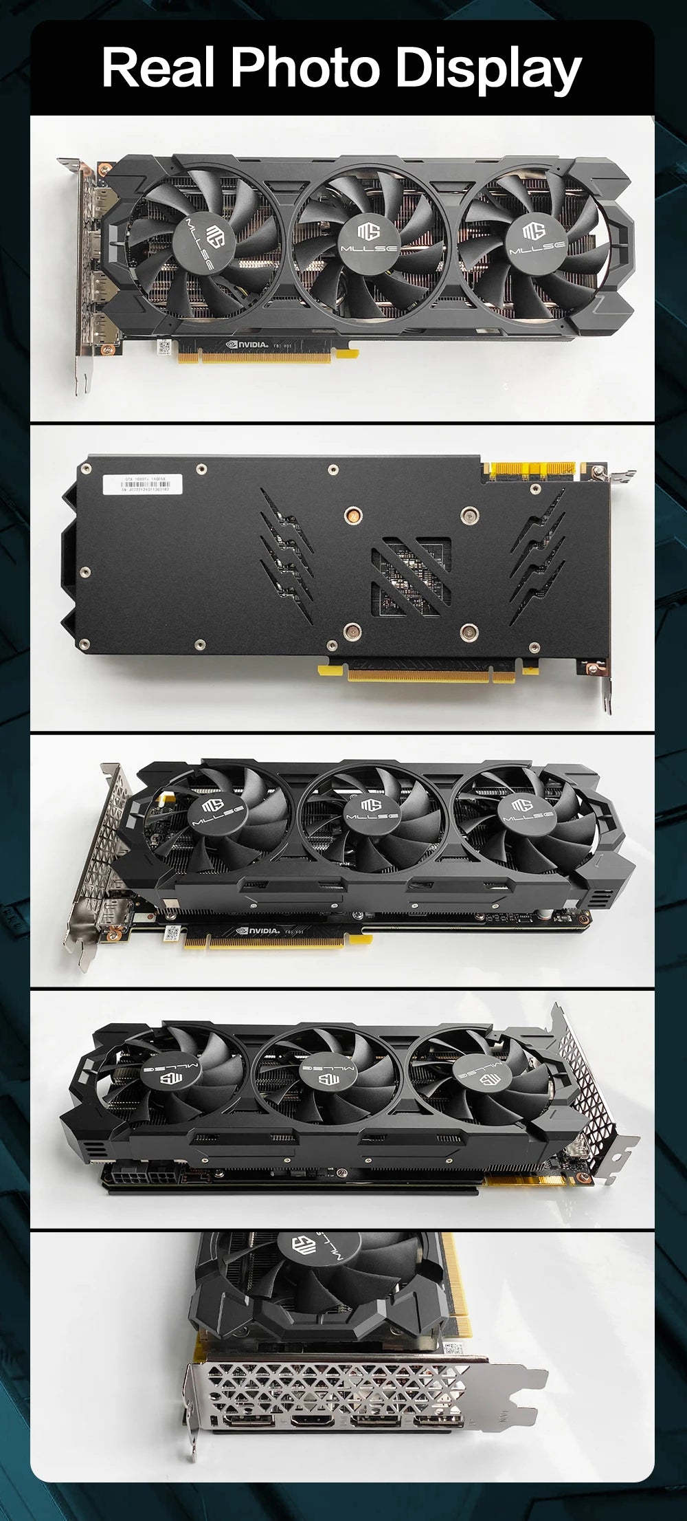 USED Geforce GTX 1080Ti 11GB Gaming Graphics Card GDDR5X 352Bit PCI-E 3.0×16 6+8Pin NVIDIA GPU Game Video Card Placa De Video