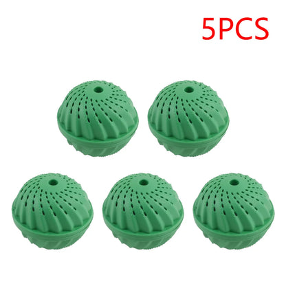 1-6PCS Eco-Friendly Wash Ball - Washing Machine Non-Chemical Detergent Laundry Ball  Household Eco Hi-Ball