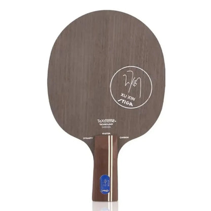 STIGA Dynasty-Xu Xin Table Tennis Blade, Textreme Technology, Master Handle Ping Pong Racket, Carbon Paddle