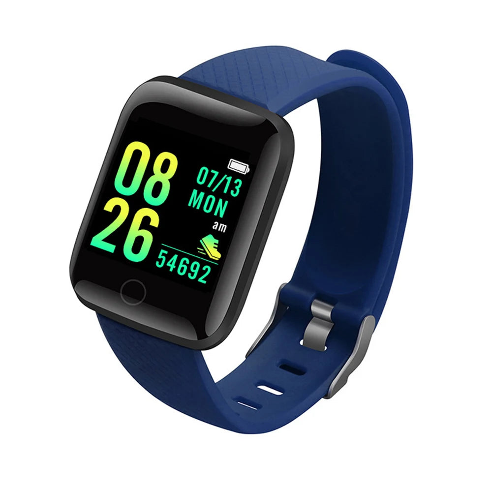 New Smart Watches 116 Plus Heart Rate Watch Men & Women Smart Wristband Sports Watches Smart Band Waterproof Smartwatch