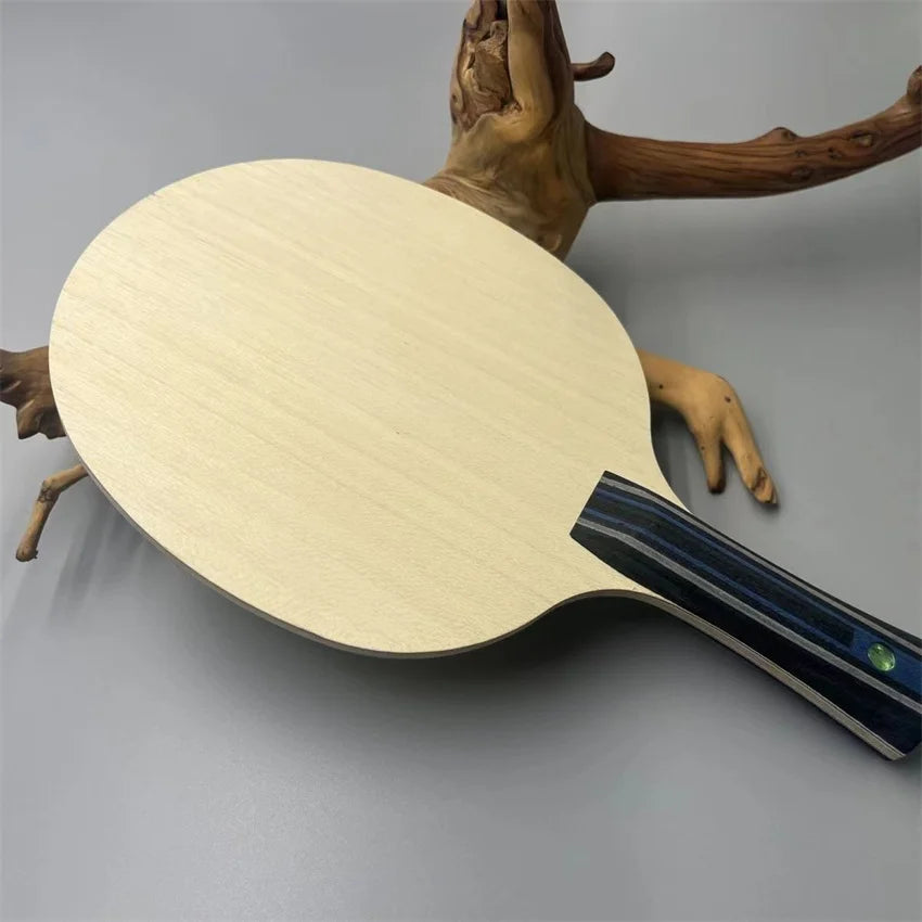 High Quality 5 Wood+2 ALC Table Tennis Blade 7-layer VIS Fan ALC Engraved Structure Base Plate Racket For Competition