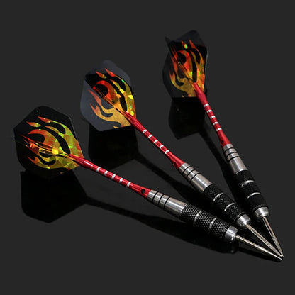 3pcs/Set Professional Tungsten Steel Needle Tip Darts Sports Steel Shafts Flights Tip 22g Darts Darts O7Q8