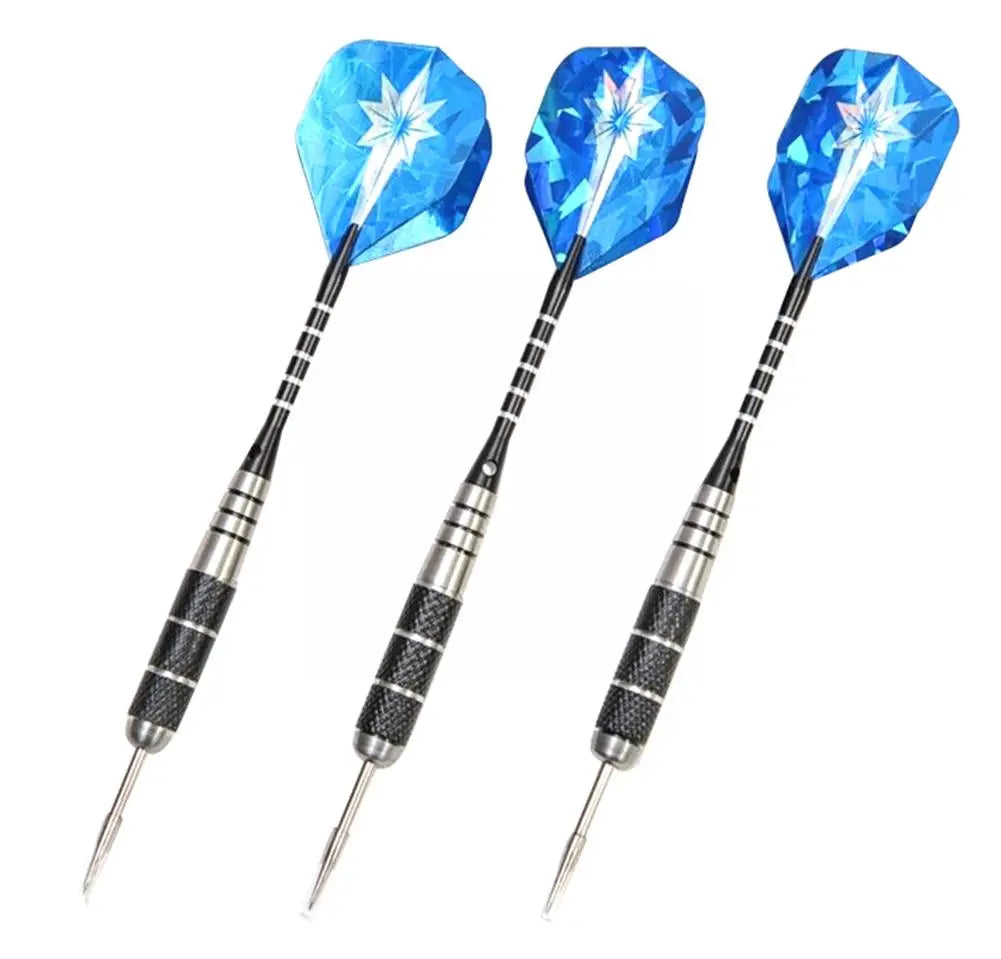 3pcs/Set Professional Tungsten Steel Needle Tip Darts Sports Steel Shafts Flights Tip 22g Darts Darts O7Q8