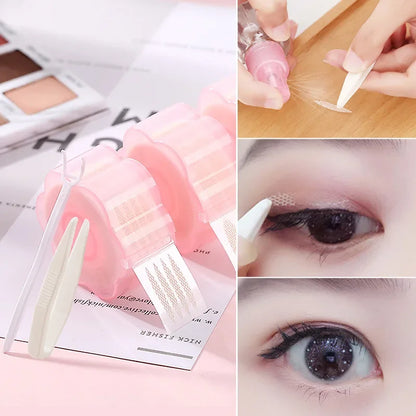 Hot Sale Eye Lift Strips Invisible Double Fold Eyelid Sticker Double Eyelid Tape Clear Gray Eyelid Stripe Beauty Tool 360/600pcs