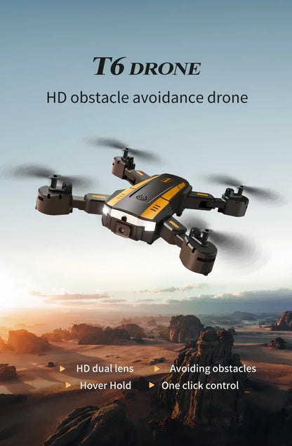 Xiaomi MIJIA T6 Drone 8K Profesional 4K HD GPS Camera Obstacle Avoidance Aerial Photography Optical Flow Foldable Quadcopter 1KM