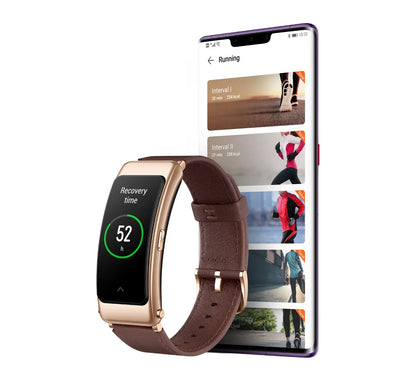 Huawei TalkBand B6 Smart Wristband Bluetooth 5.2 1.53 Inch AMOLED Screen Kirin A1 Processor Call Earphone Talk Band