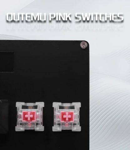 CM51 SayoDevice OSU DJ MAX OUTEMU/Gateron Switches Rapid Trigger Magnetic Switches Keyboard With Knob Screen Copy Paste Shotcut