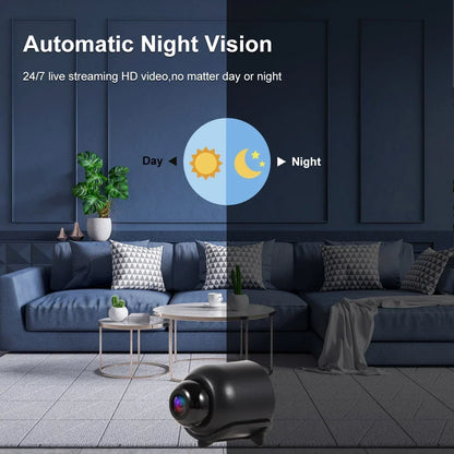 New 1080P Mini WiFi Camera Night Vision Motion Detection Video Camera Home Security Camcorder Surveillance Baby Monitor