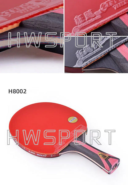 Original DHS 7 Star Table Tennis Racket Offensive 8 Star 9 Star Professional Ping Pong Racket ALC Carbon Paddle