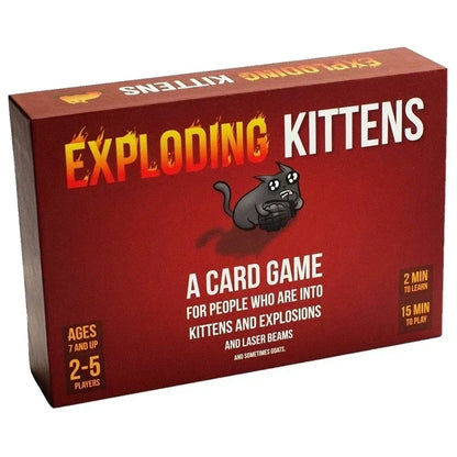 Zombie Kittens Card Game Fun Family Card Games for Adults Teens Kids for Game Night Entertainment 2-5 Playe