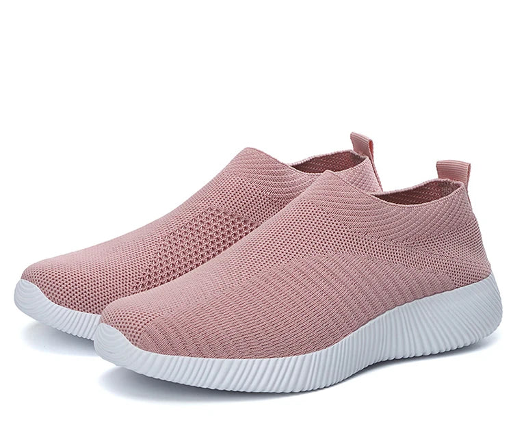 Women Sneakers Slip On Sock Shoes Women Flat Casual Sneaker Women's Sports Shoes Breather Vulcanize Shoes For Women Zapatillas