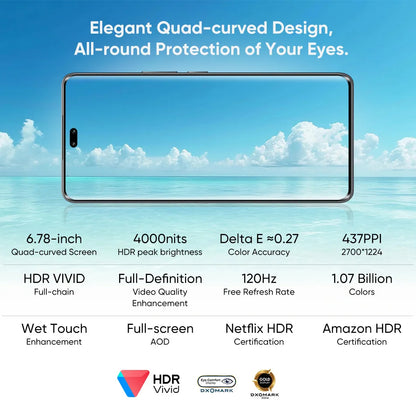 2024 Global Version HONOR 200 Pro Snapdragon 8s Gen 3 5G Smartphone 6.78'' 120Hz AMOLED Display Support HONOR 100W SuperCharge