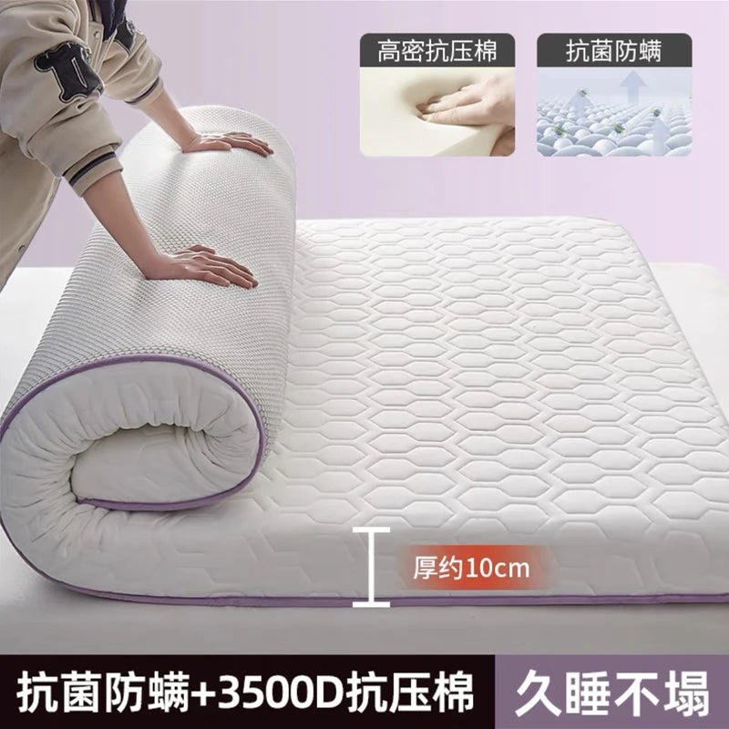 Five-layer material composition mattress Home Single double Sponge filling mattresses student dormitory mat Tatami Floor Pad