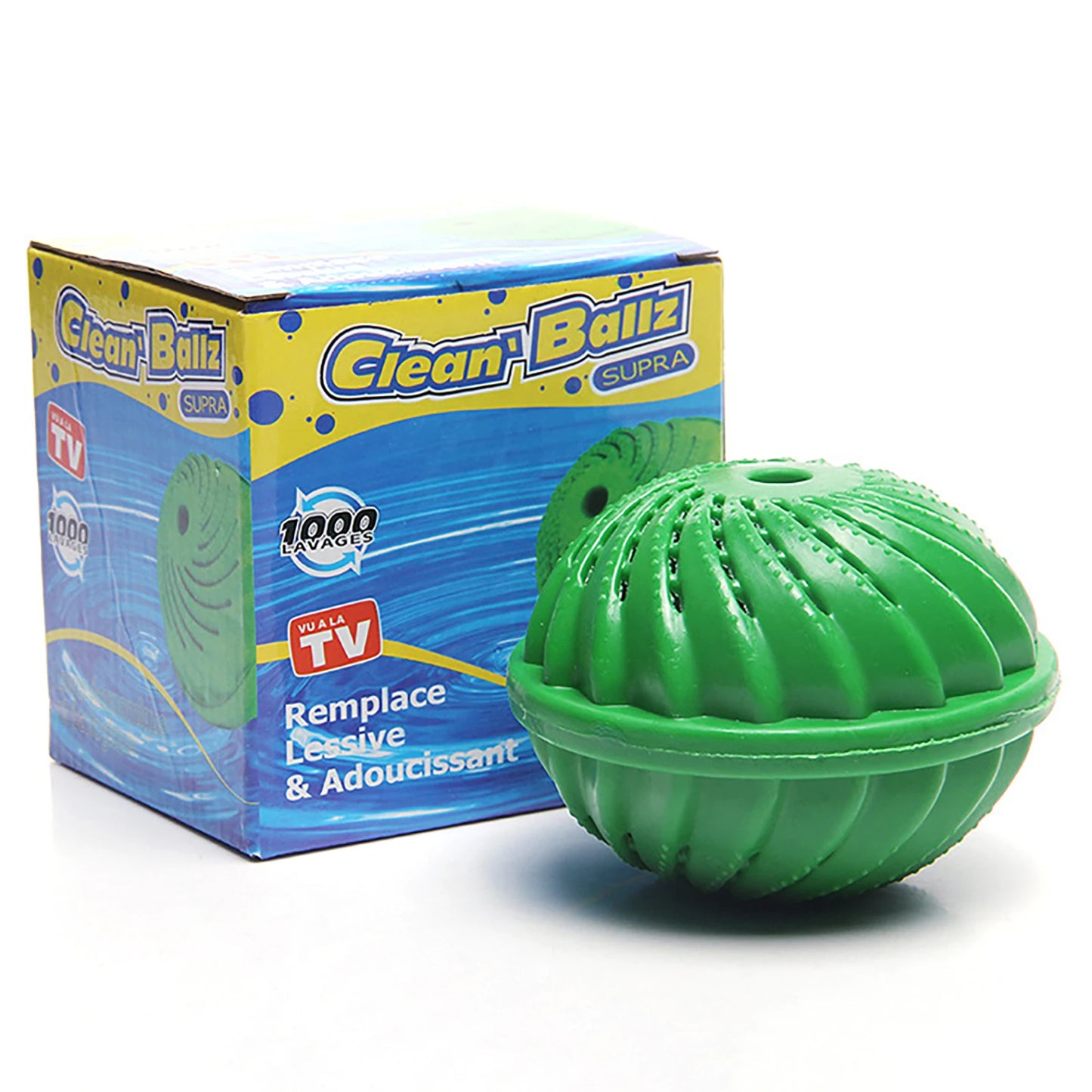 1-6PCS Eco-Friendly Wash Ball - Washing Machine Non-Chemical Detergent Laundry Ball  Household Eco Hi-Ball