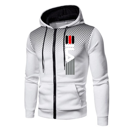 Men's Hoodie Black White Army Green Red Hooded Color Block Fleece Cool Casual Winter Clothing Apparel Hoodies Sweatshirts