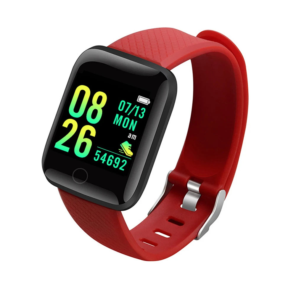 New Smart Watches 116 Plus Heart Rate Watch Men & Women Smart Wristband Sports Watches Smart Band Waterproof Smartwatch