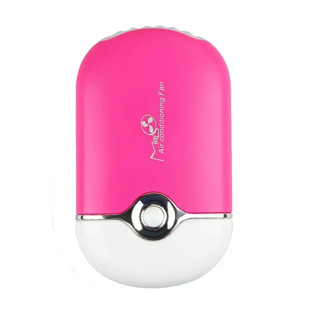 New USB Mini Fan Air Conditioning Blower USB Charging Fan Eyelash Hair Dryer Portable Nail Polish Quick Dry Pocket Cooling Fan