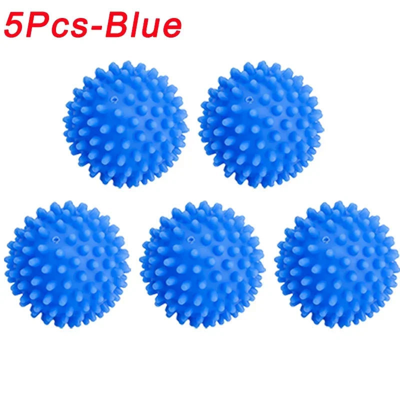 5/1pcs Magic Laundry Ball Reusable PVC Solid Cleaning Ball Household Cleaning Washing Machine Clothes Softener Cleaning Tools