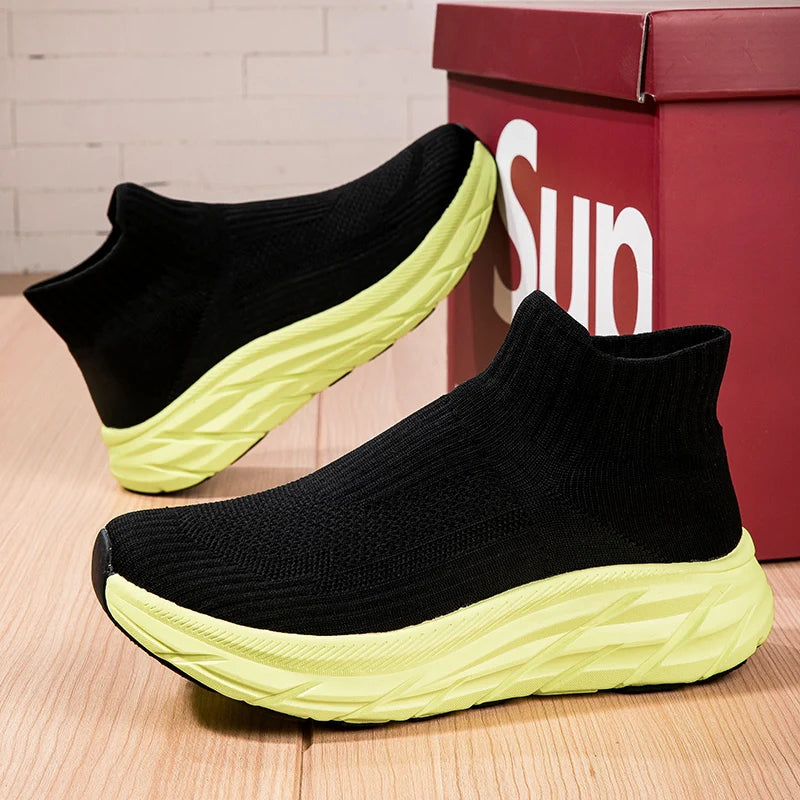 Shoes For Women Designer Sock Shoe Tenis Socks Sneakers Non-slip Thick Soled Zapatillas Breathable Female Light Teni Luxury Shoe