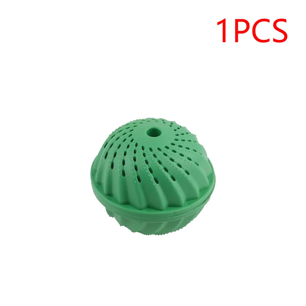 1-6PCS Eco-Friendly Wash Ball - Washing Machine Non-Chemical Detergent Laundry Ball  Household Eco Hi-Ball