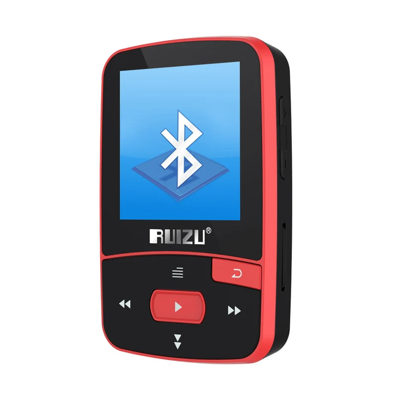 music player RUIZU X50 Sportmp3 player bluetooth  Clip Mini Support FM,Recording,E-Book,Clock,Pedometer mini mp3 player