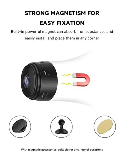 A9 WiFi Mini Camera Recorder Security Monitoring Wireless Video Mini Camera Recorder Voice Camera Smart Home For Infants And P