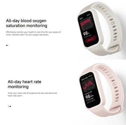 Global Version Xiaomi Smart Band 9 Active 18-day Battery Life Modes 1.47'' Display 5ATM All-day Health And Fitness Monitoring