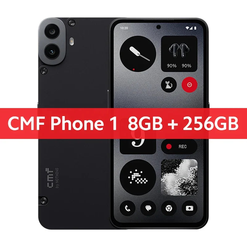 CMF PHONE 1 Global Version Smartphone Dimensity 7300 5G Processor 50MP SONY REAR Camera 6.67" 120Hz Super AMOLED LTPS Display