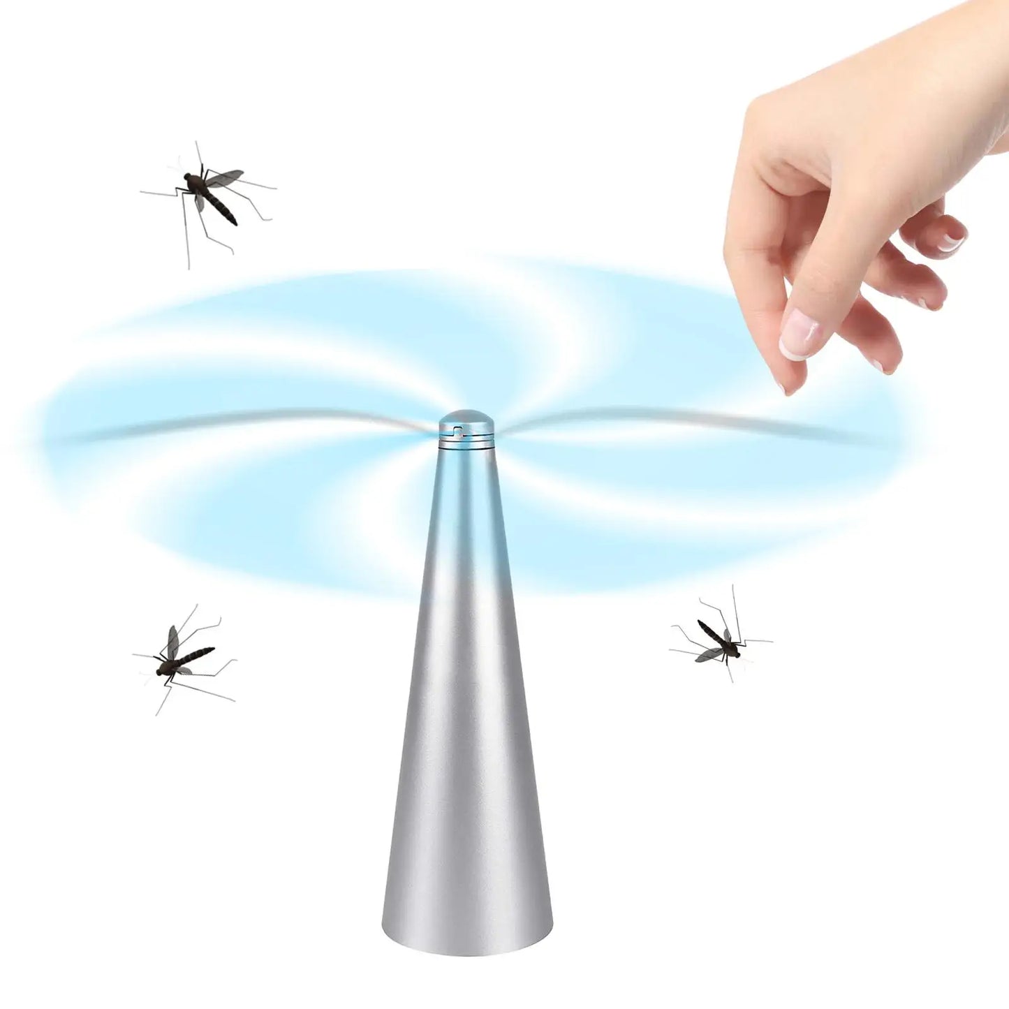 Fly Fan Soft BladesPortable Food Picnic Party Household USB Silent for Outdoor Home Kitchen Picnic Tabletop Fan Keep Food Clean