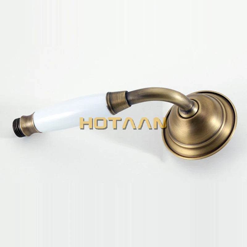 Retail & wholesale solid copper antique brass  handheld shower luxury batnroom Hand Shower Head YT-5191