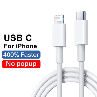 Original PD 35W Charger For iPhone 14 Pro Max 13 12 mini 11 Fast Charger X XS XR 7 Plus SE 2020 Fast Charging Cable Accessories