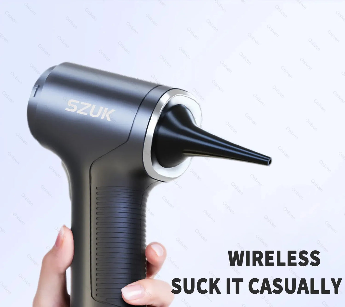 SZUK 98000PA Car Vacuum Cleaner Mini Powerful Cleaning Machine Strong Suction Handheld for Car Portable  Wireless Home Appliance