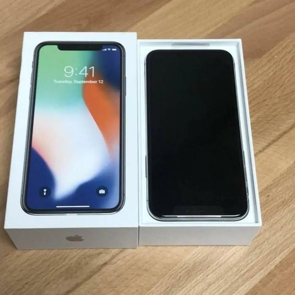 Original Apple iPhone X Face ID 64GB/256GB ROM 5.8" 3GB RAM 12MP Hexa Core iOS A11 Dual Back Camera 4G LTE Unlocked Smart Phone