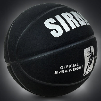 Soft Ultrafine Fiber Suede Basketball No.7 Wear-resistant Ball Anti Slip Anti Slip  Indoor and Outdoor Specialized Basketball