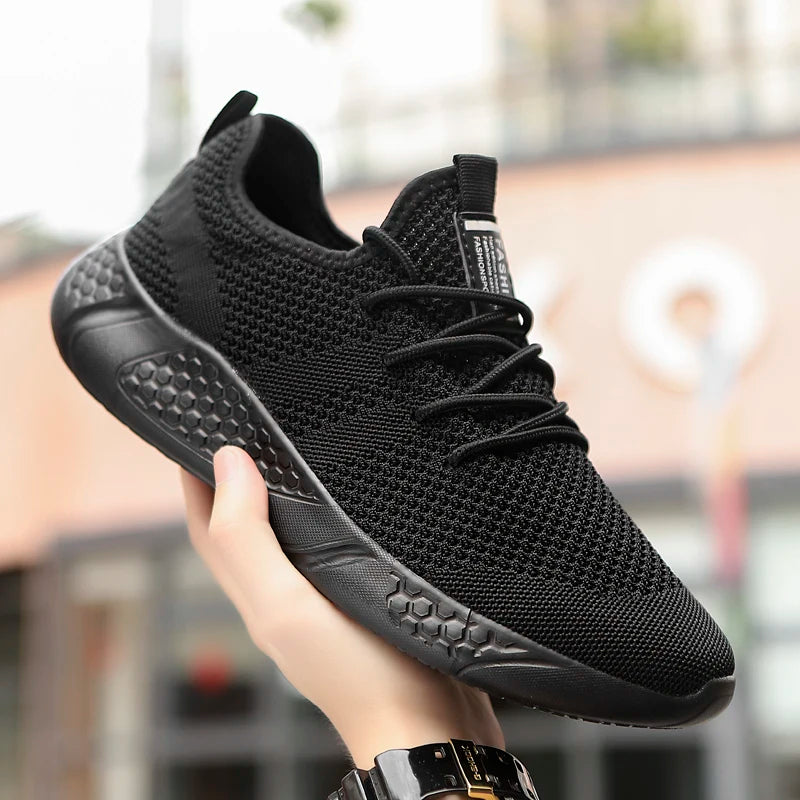 Men Light Running Shoes  Breathable Lace-Up Jogging Shoes for Man Sneakers Anti-Odor Men's Casual Shoes Drop Shipping