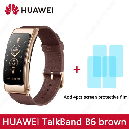 Huawei TalkBand B6 Smart Wristband Bluetooth 5.2 1.53 Inch AMOLED Screen Kirin A1 Processor Call Earphone Talk Band