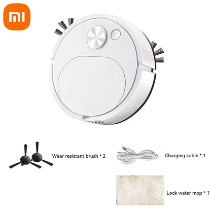 Xiaomi 3 In 1 Smart Sweeping Robot  Vacuum Cleaner USB Rechargeable Wireless 1500pa Dragging Cleaning Sweeper For Office Home