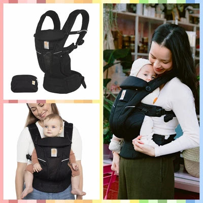 Egobaby 360 Baby Carrier Ergonomic Kangaroo Infant Kid Sling Back Front Facing Backpack Wrap Baby Bag 0-36 Months