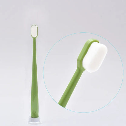 Environmentally Toothbrush Ultra-fine Soft Toothbrush Deep Cleaning soft brush teeth Adult kids Manual Toothbrush For Oral Care